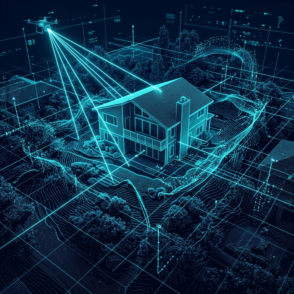 3D Recession Plane Point Cloud